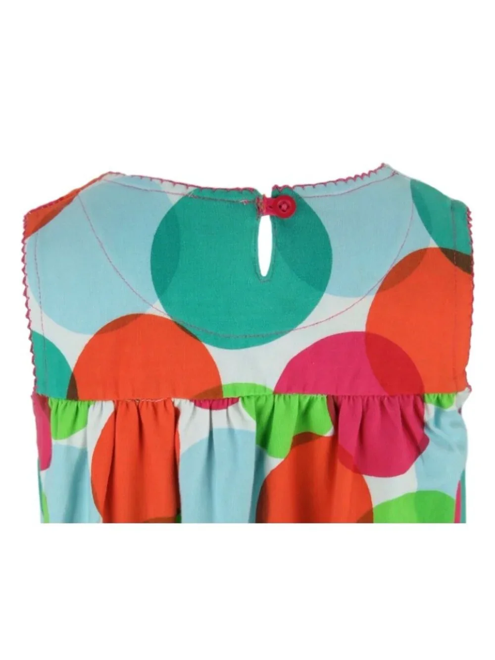 CR Kids Dress Toddler Size 4 Multi Colored Pullover Polka Dot Sleeveless